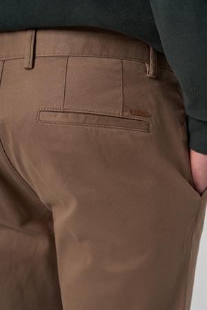 Morven Erkek Bej Pamuk Trend Slim Fit Chino Pantolon