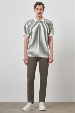 Morven Erkek Çağla Yeşili Trend  Polo Yaka T-Shirt