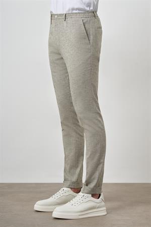 Morven Erkek Çağla Yeşili Trend Tam Lastikli Slim Fit Pantolon