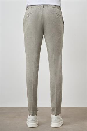 Morven Erkek Çağla Yeşili Trend Tam Lastikli Slim Fit Pantolon