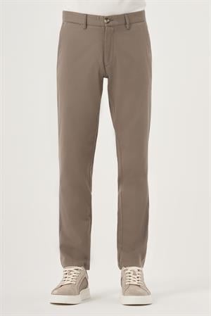 Morven Erkek Çağla Yeşili Yazlık Pamuk Yan Cep Slim Fit Chino Pantolon