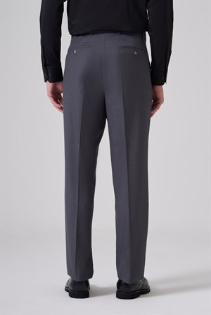 Morven Erkek Füme Basic Düz Dynamic Fit Pantolon