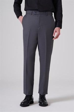 Morven Erkek Füme Basic Düz Dynamic Fit Pantolon