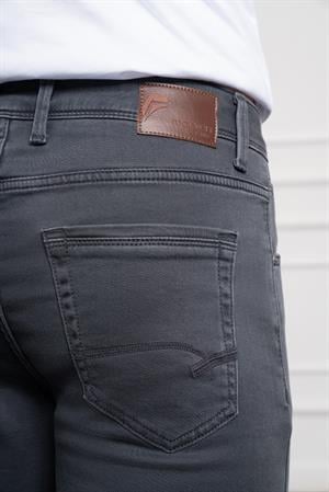 Morven Erkek Füme Mevsimlik Pamuk 5 Cep Dynamic Fit Jean Pantolon