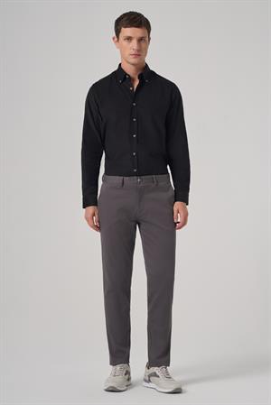 Morven Erkek Füme Pamuk Trend Slim Fit Chino Pantolon