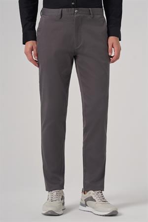 Morven Erkek Füme Pamuk Trend Slim Fit Chino Pantolon