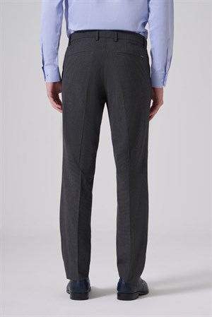 Morven Erkek Füme Yünlü Trend Desenli Dynamic Fit Pantolon