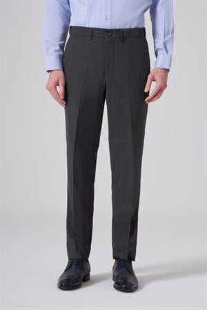 Morven Erkek Füme Yünlü Trend Desenli Dynamic Fit Pantolon