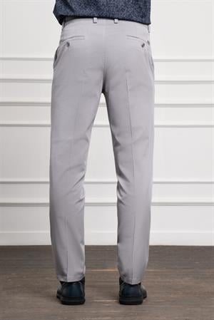 Morven Erkek Gri Dynamic Fit Chino Pantolon