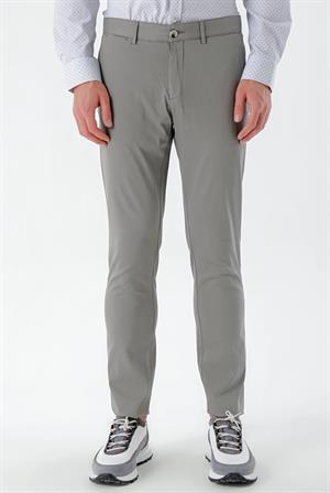 Morven Erkek Gri Piefti Pamuk Yan Cep Slim Fit Chino Pantolon