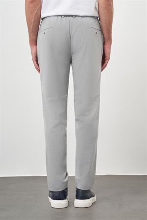Morven Erkek Gri Poliviskon Trend İpli Jogger Slim Fit Spor Pantolon