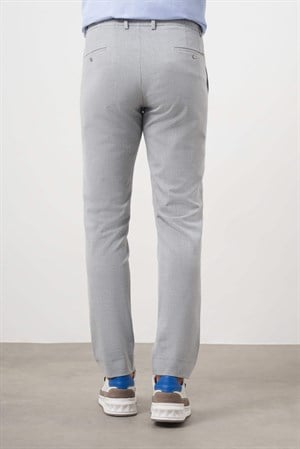 Morven Erkek Gri Poliviskon Trend İpli Jogger Slim Fit Spor Pantolon
