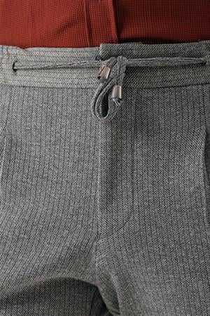 Morven Erkek Gri Poliviskon Trend İpli Jogger Slim Fit Spor Pantolon