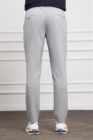 Morven Erkek Gri Slim Fit Dar Kesim İpli Jogger Pantolon