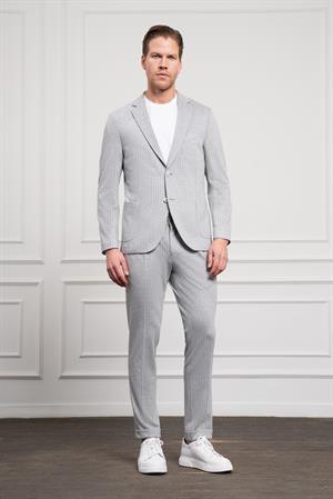 Morven Erkek Gri Trend Slim Fit Mono Yaka Takım Elbise