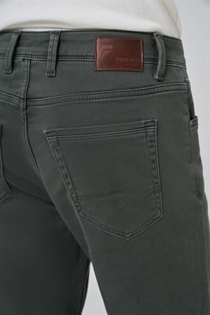 Morven Erkek Haki Denim 5 Cep Dynamic Fit Jean Kot Pantolon