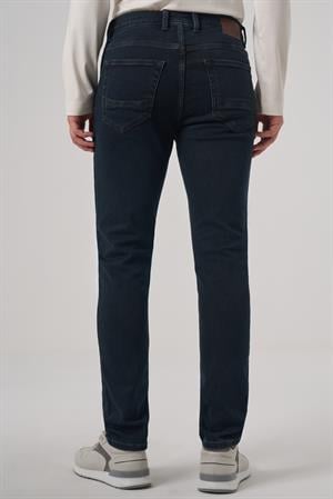 Morven Erkek Haki Denim 5 Cep Slim Fit Jean Kot Pantolon