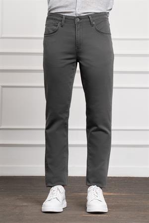 Morven Erkek Haki Mevsimlik Pamuk 5 Cep Dynamic Fit Jean Pantolon