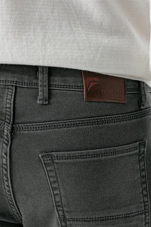 Morven Erkek Haki Mevsimlik Pamuk 5 Cep Slim Fit Jean Pantolon