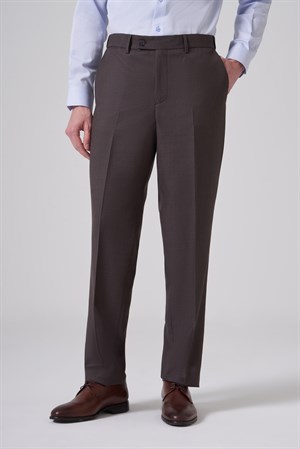 Morven Erkek KAHVE Basic Düz Dynamic Fit Pantolon