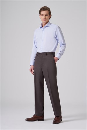 Morven Erkek KAHVE Basic Düz Dynamic Fit Pantolon