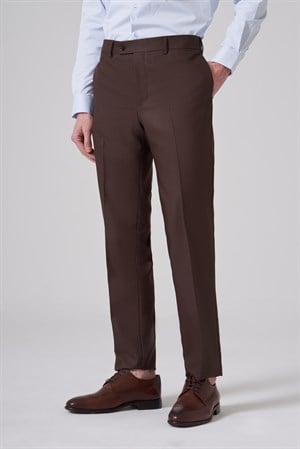Morven Erkek KAHVE Basic Slim Ft Pantolon