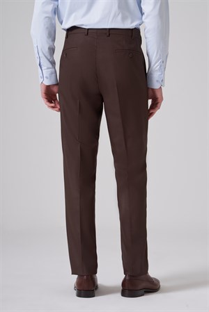 Morven Erkek KAHVE Basic Slim Ft Pantolon