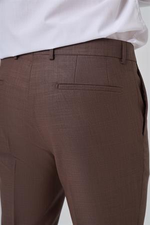 Morven Erkek KAHVE Klasik Slim Fit Dar Kesim Pantolon