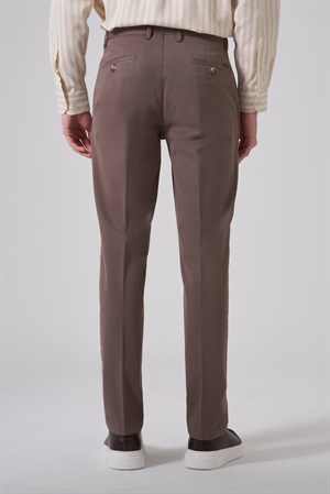 Morven Erkek KAHVE Pamuk Trend Dynamic Fit Chino Pantolon