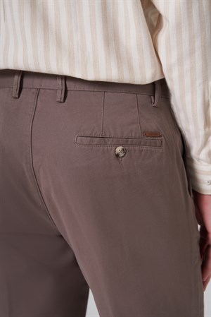 Morven Erkek KAHVE Pamuk Trend Dynamic Fit Chino Pantolon