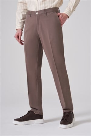 Morven Erkek KAHVE Pamuk Trend Dynamic Fit Chino Pantolon
