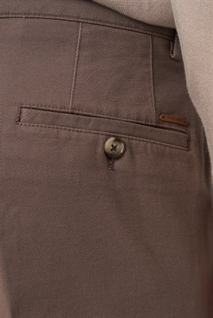 Morven Erkek KAHVE Pamuk Trend Dynamic Fit Chino Pantolon