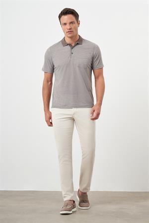 Morven Erkek KAHVE Trend Cepli Polo Yaka T-Shirt