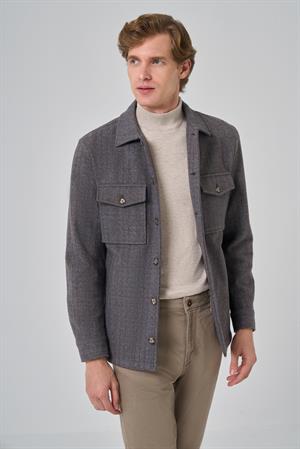 Morven Erkek KAHVE Worker Gömlek Ceket