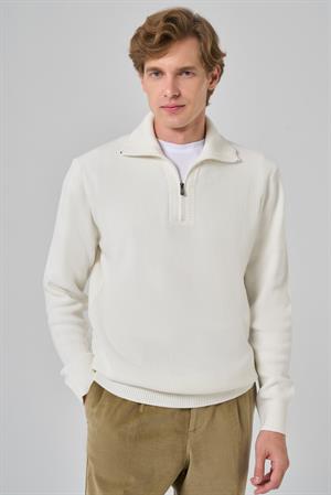 Morven Erkek Kemik Trend Bato Yaka Dynamic Fit Rahat Kesim Triko