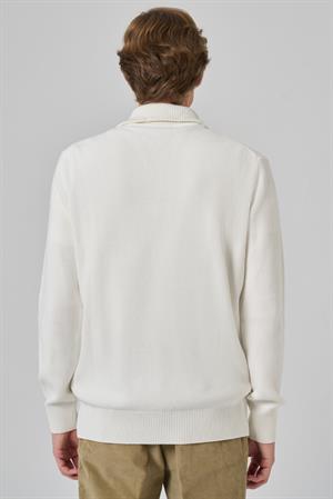 Morven Erkek Kemik Trend Bato Yaka Dynamic Fit Rahat Kesim Triko