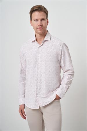 Morven Erkek Kiremit Trend Dynamic Fit İtalyan Yaka Gömlek