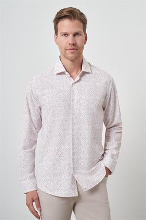 Morven Erkek Kiremit Trend Dynamic Fit İtalyan Yaka Gömlek