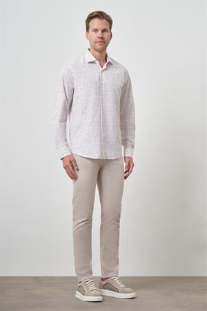 Morven Erkek Kiremit Trend Dynamic Fit İtalyan Yaka Gömlek