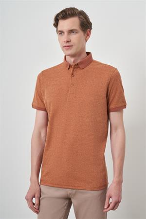 Morven Erkek Kiremit Trend  Polo Yaka T-Shirt