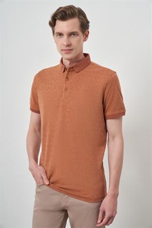 Morven Erkek Kiremit Trend  Polo Yaka T-Shirt