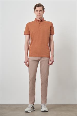 Morven Erkek Kiremit Trend  Polo Yaka T-Shirt