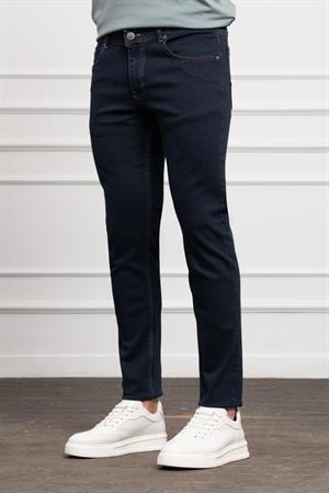 Morven Erkek KOYU LACİVERT Jean Slim Fit Dar Kesim Pantolon