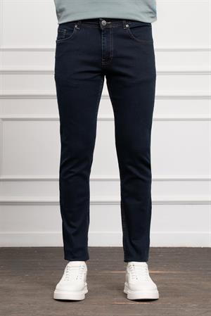 Morven Erkek KOYU LACİVERT Jean Slim Fit Dar Kesim Pantolon