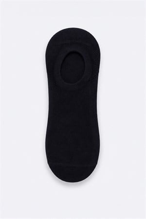Morven Erkek Lacivert Bambu Düz Desen Sneaker Çorap