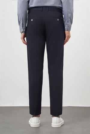 Morven Erkek Lacivert Chino Dynamik Fit Pantolon