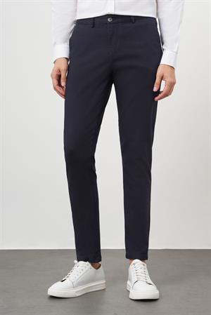 Morven Erkek Lacivert Chino Slim Fit Pantolon