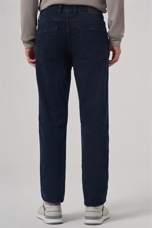 Morven Erkek Lacivert Denim 5 Cep Dynamic Fit Jean Kot Pantolon