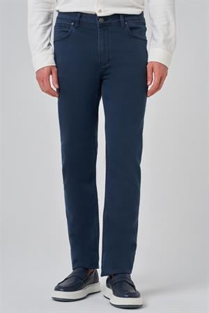 Morven Erkek Lacivert Denim 5 Cep Dynamic Fit Jean Kot Pantolon