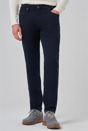 Morven Erkek Lacivert Denim 5 Cep Slim Fit Jean Kot Pantolon